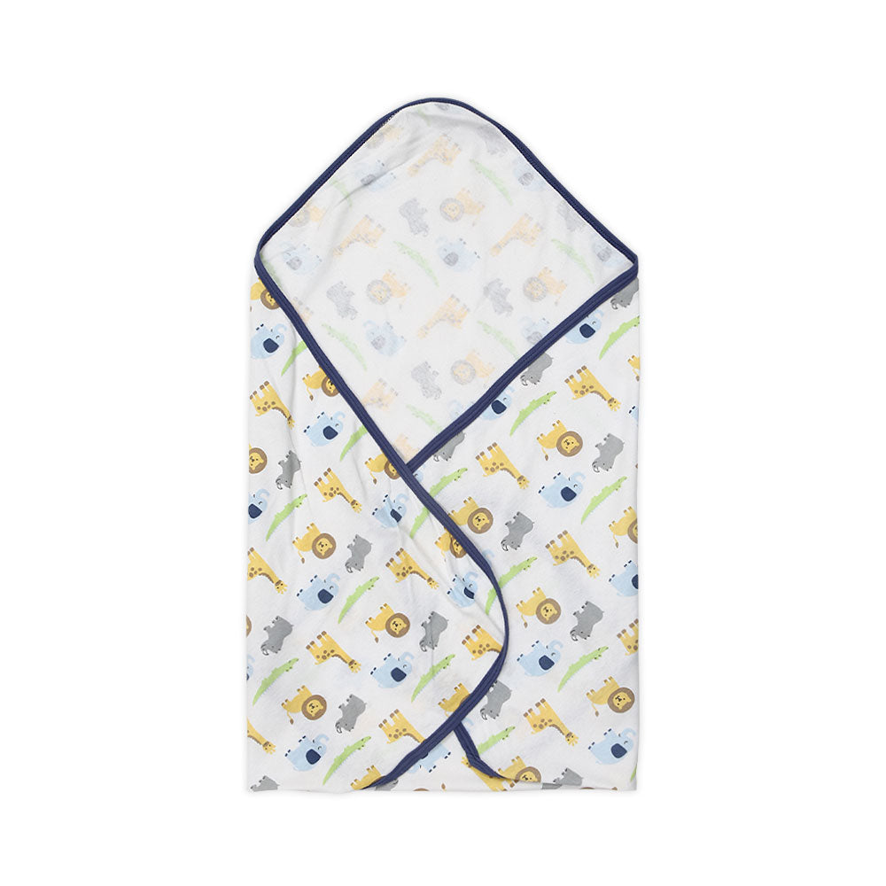 WRAPING SHEET PK-2 WHITE ANIMAL KINGDOM