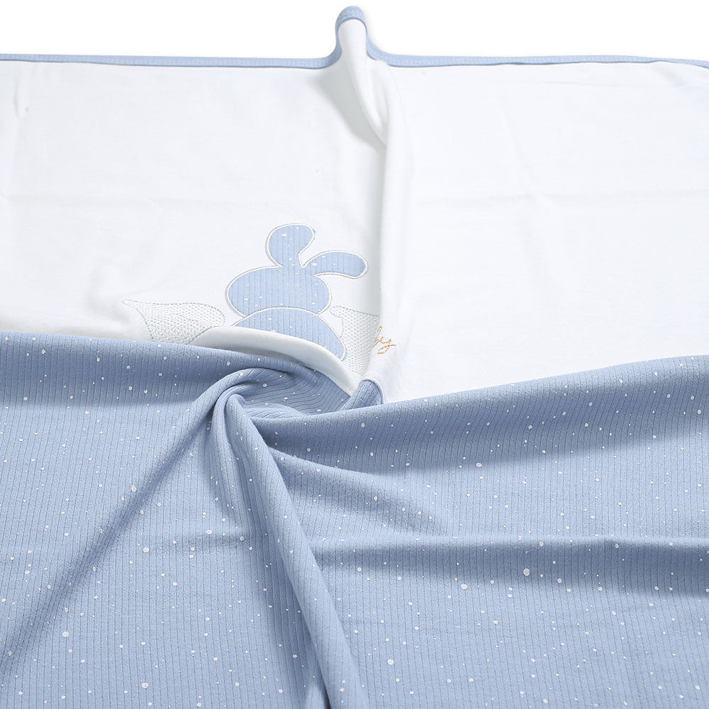 WRAPING SHEET BLUE BUNNY