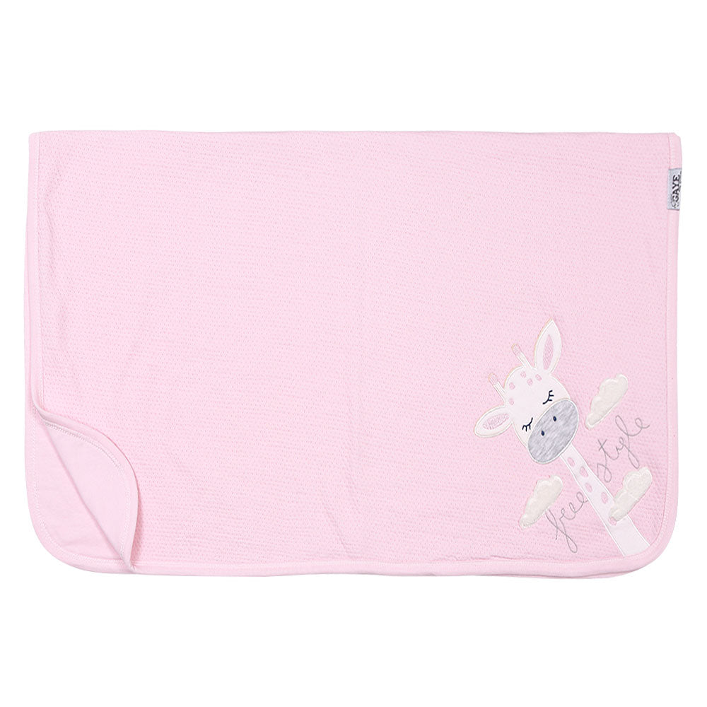 WRAPING SHEET PINK GIRAFFE