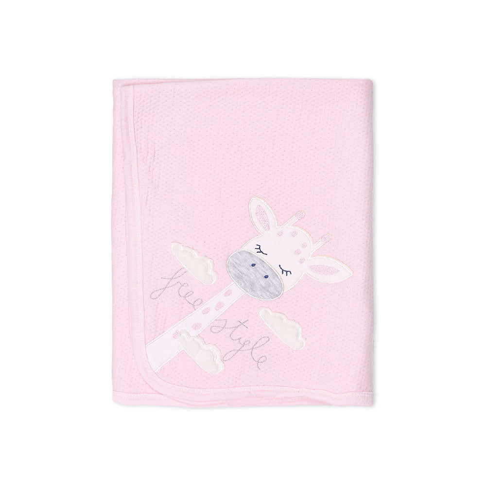 WRAPING SHEET PINK GIRAFFE