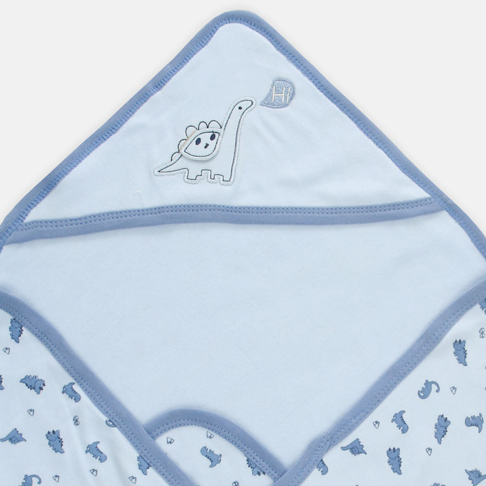 WRAPING SHEET BLUE DINO