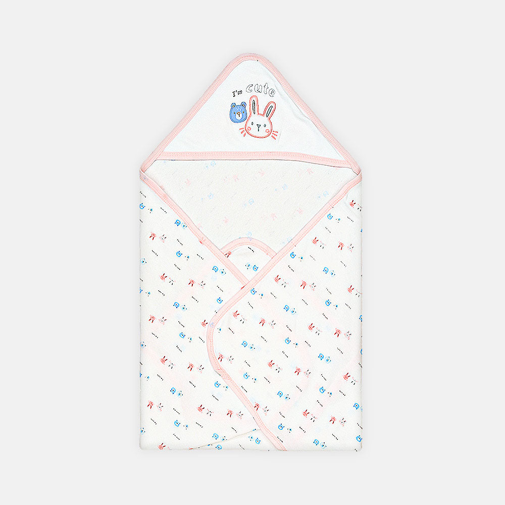 WRAPING SHEET BEAR AND BUNNY