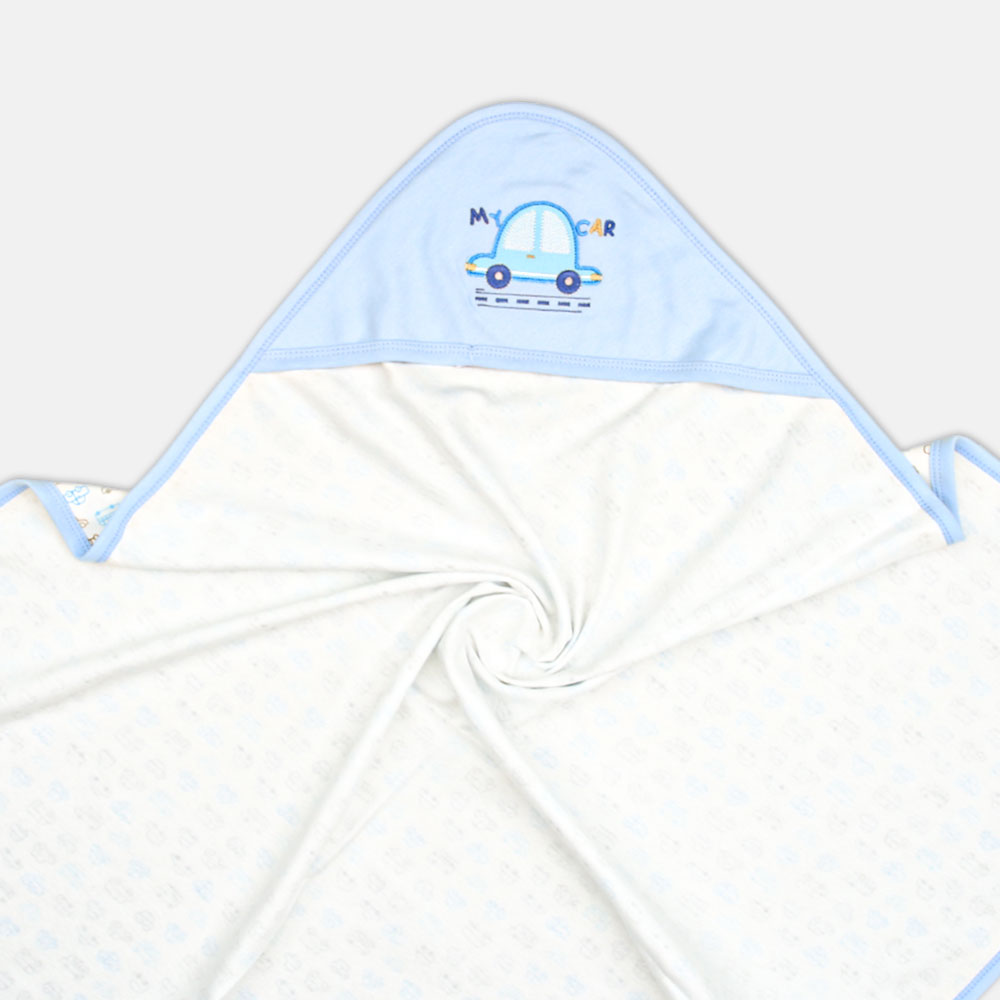 WRAPING SHEET LIGHT BLUE & WHITE
