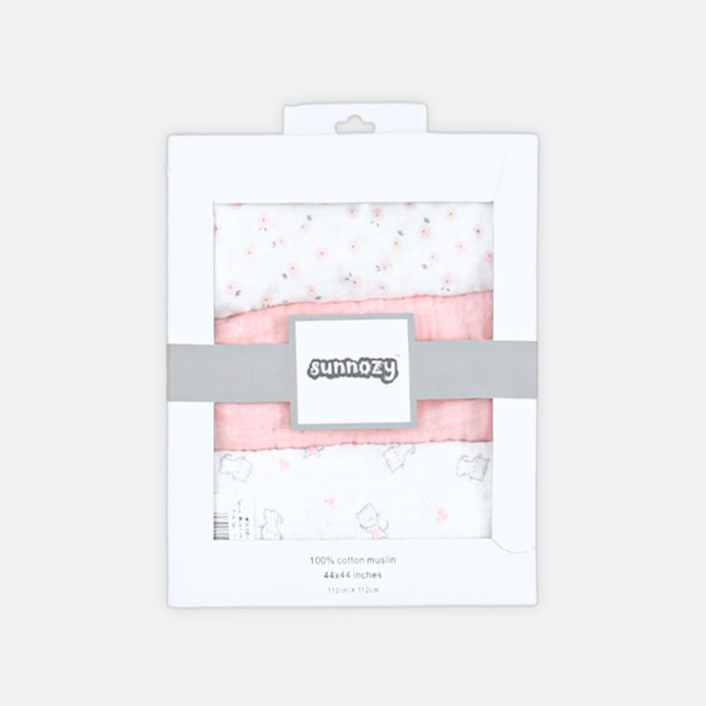 WRAPING SHEET MUSLIN PK-3
