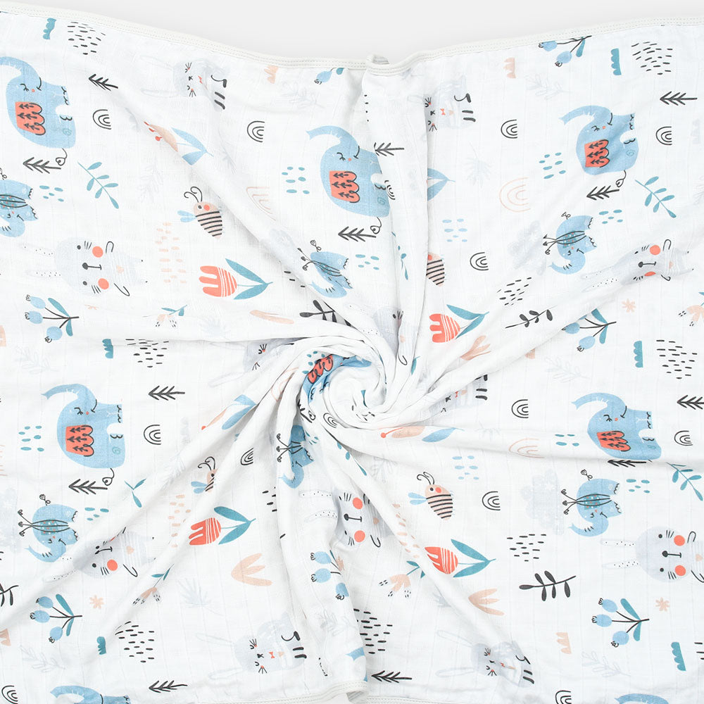 MUSLIN WRAPING SHEET REVERSIBLE PIMPLE