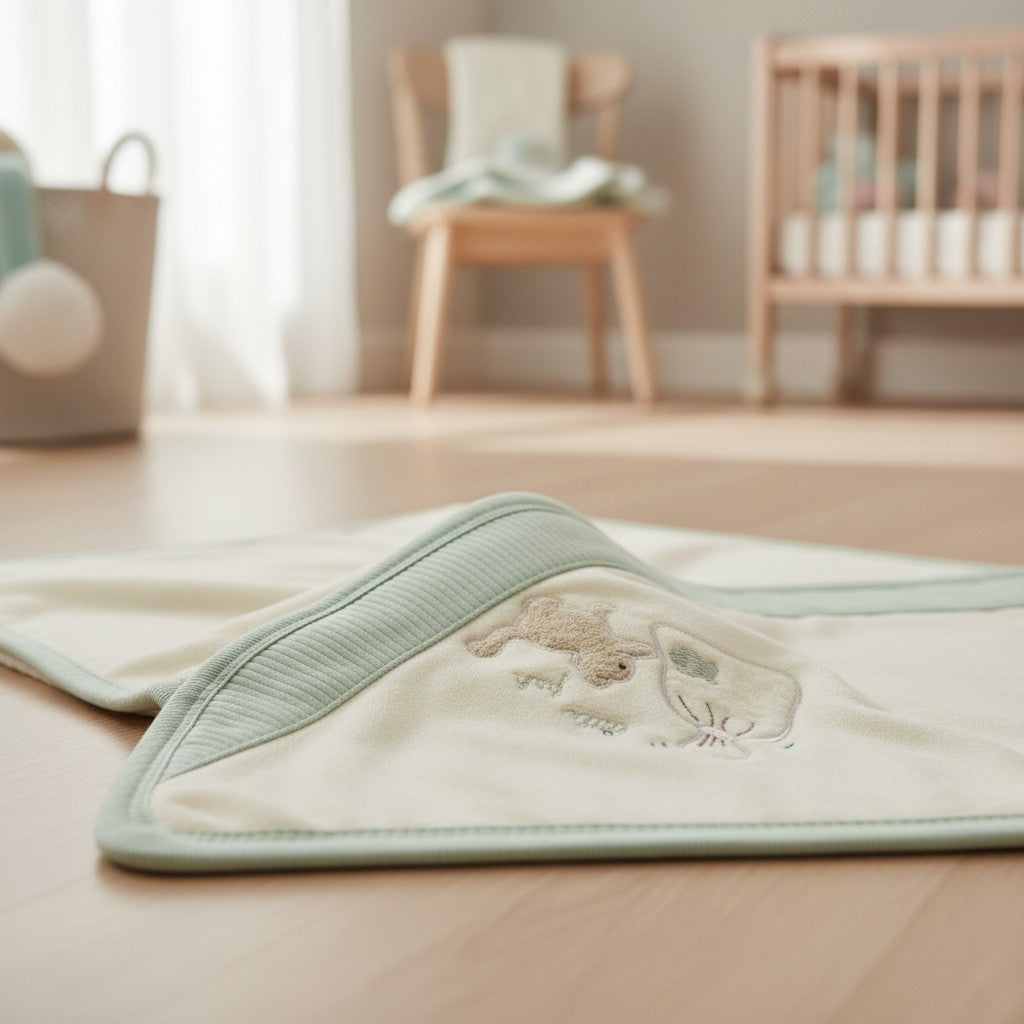 LITTLE FISH HOODED BATH TOWEL