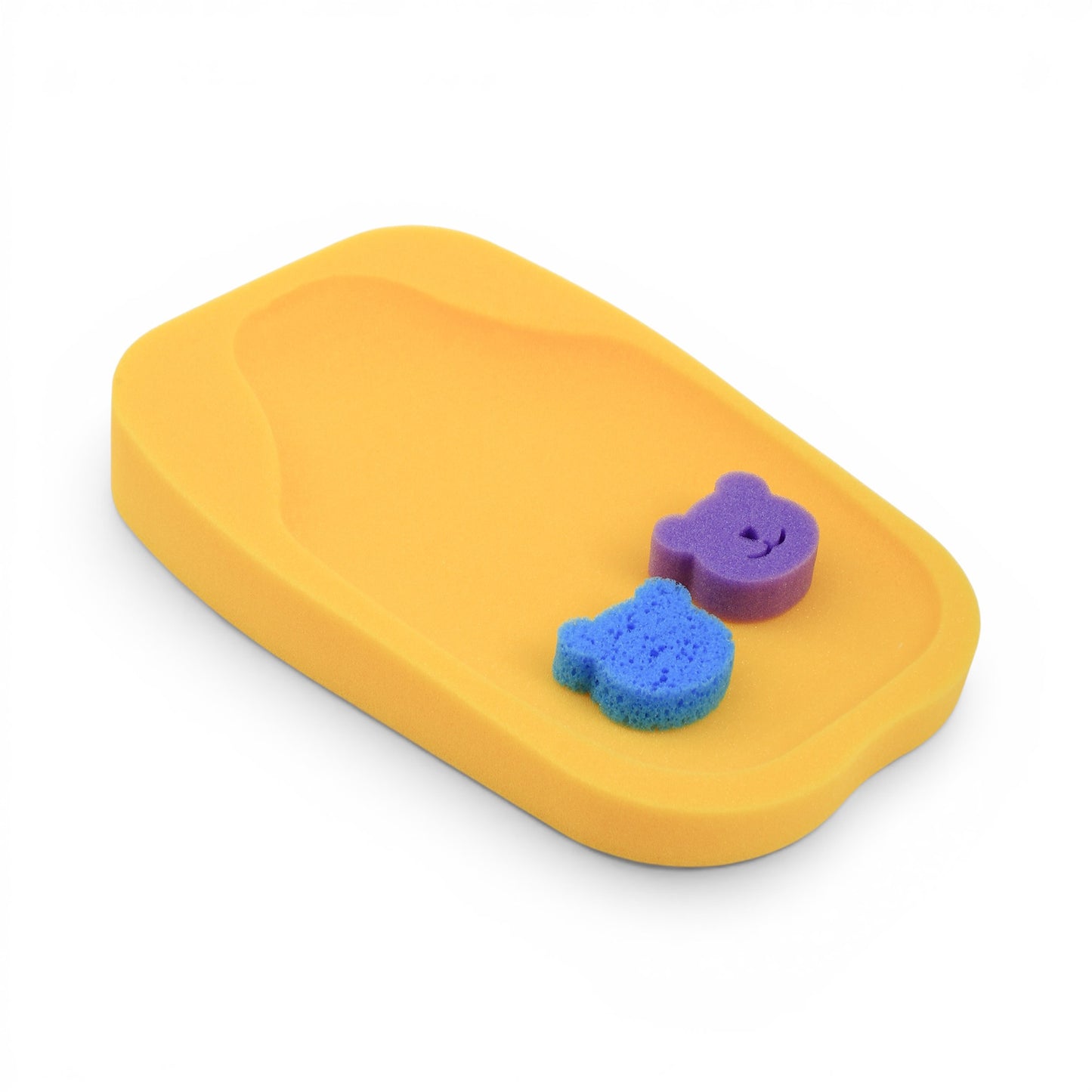 Soft Contour Baby Bath Sponge Yellow