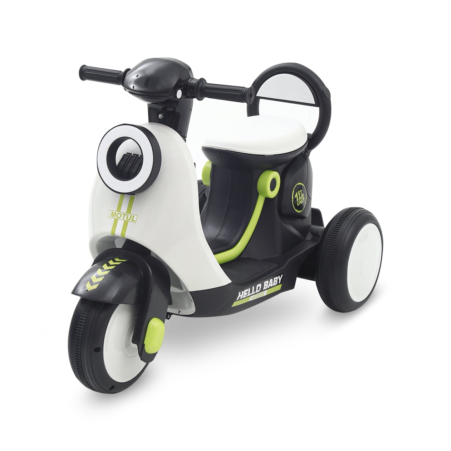 BATTERY BIKE WHITE