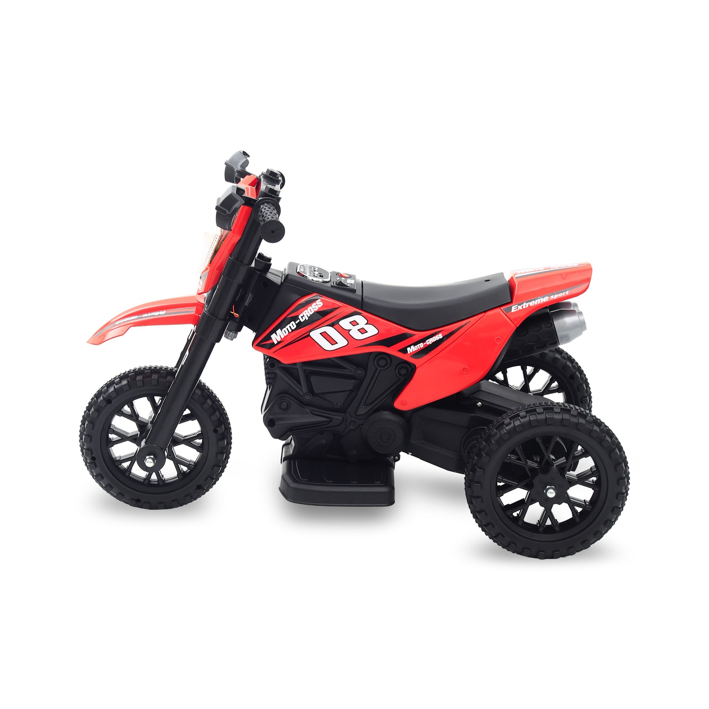 BATTERY BIKE RED KIDS SPORTY BATTERY RIDE-ON