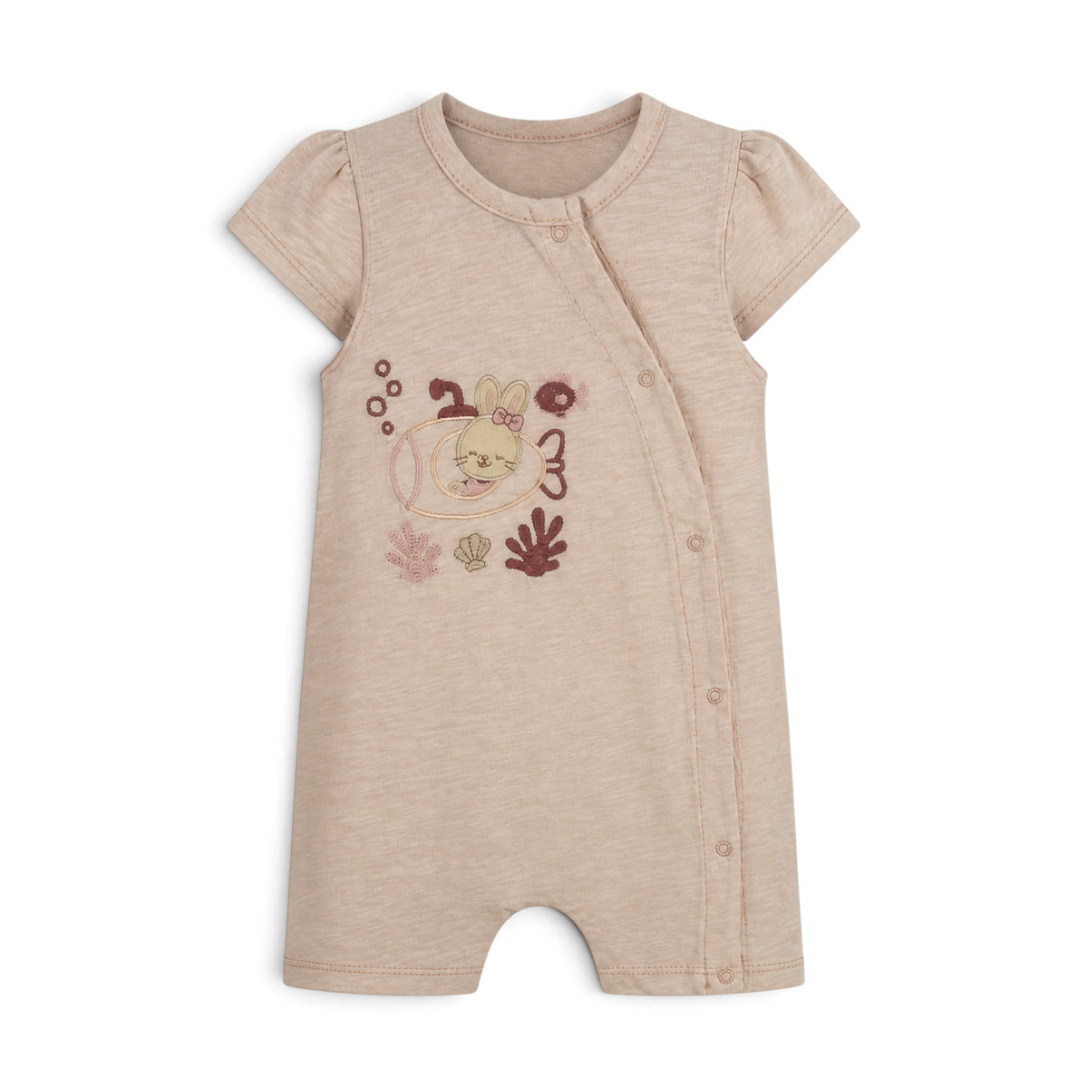 PEACH "SUBMARINE BUNNY" ROMPER