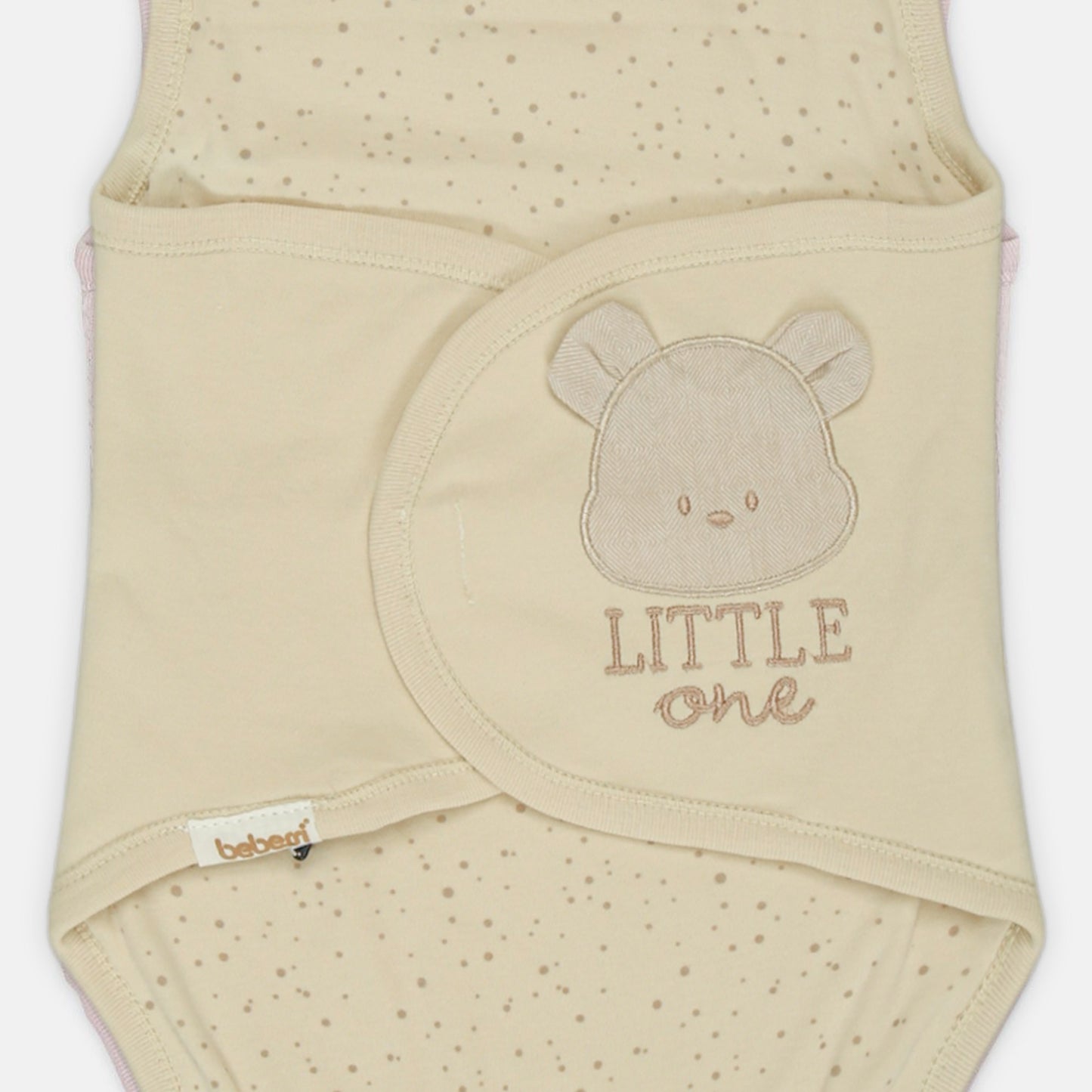 BEIGE SWADDLE WRAPPING SHEET