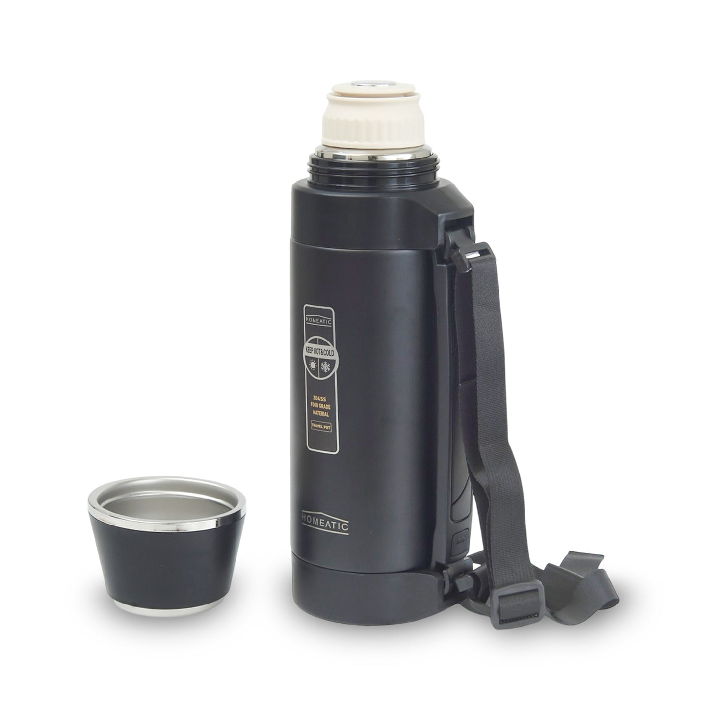 HOMEATIC VACUUM TRAVEL POT 1500 ML