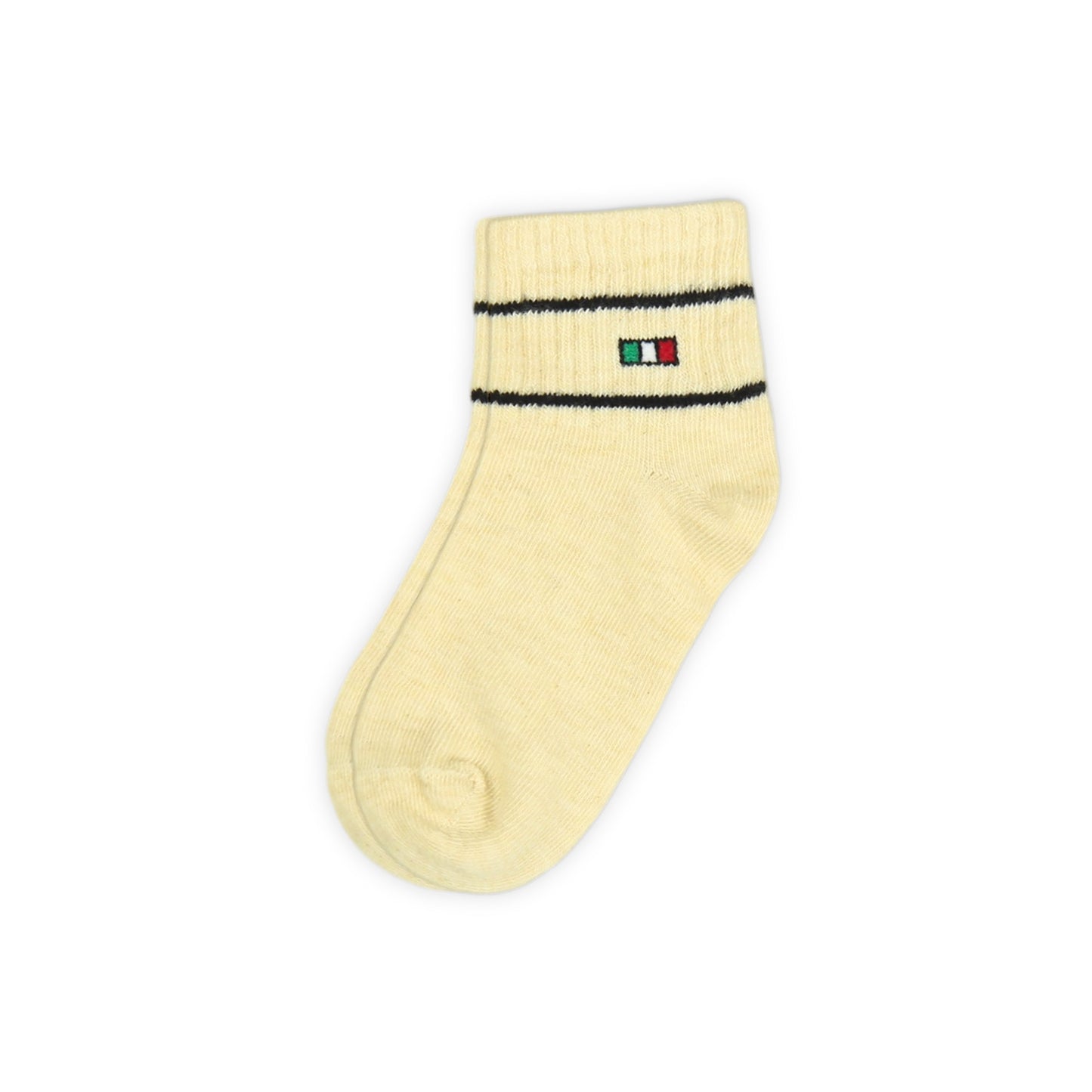 CREAM ANKLE BOY SOCKS