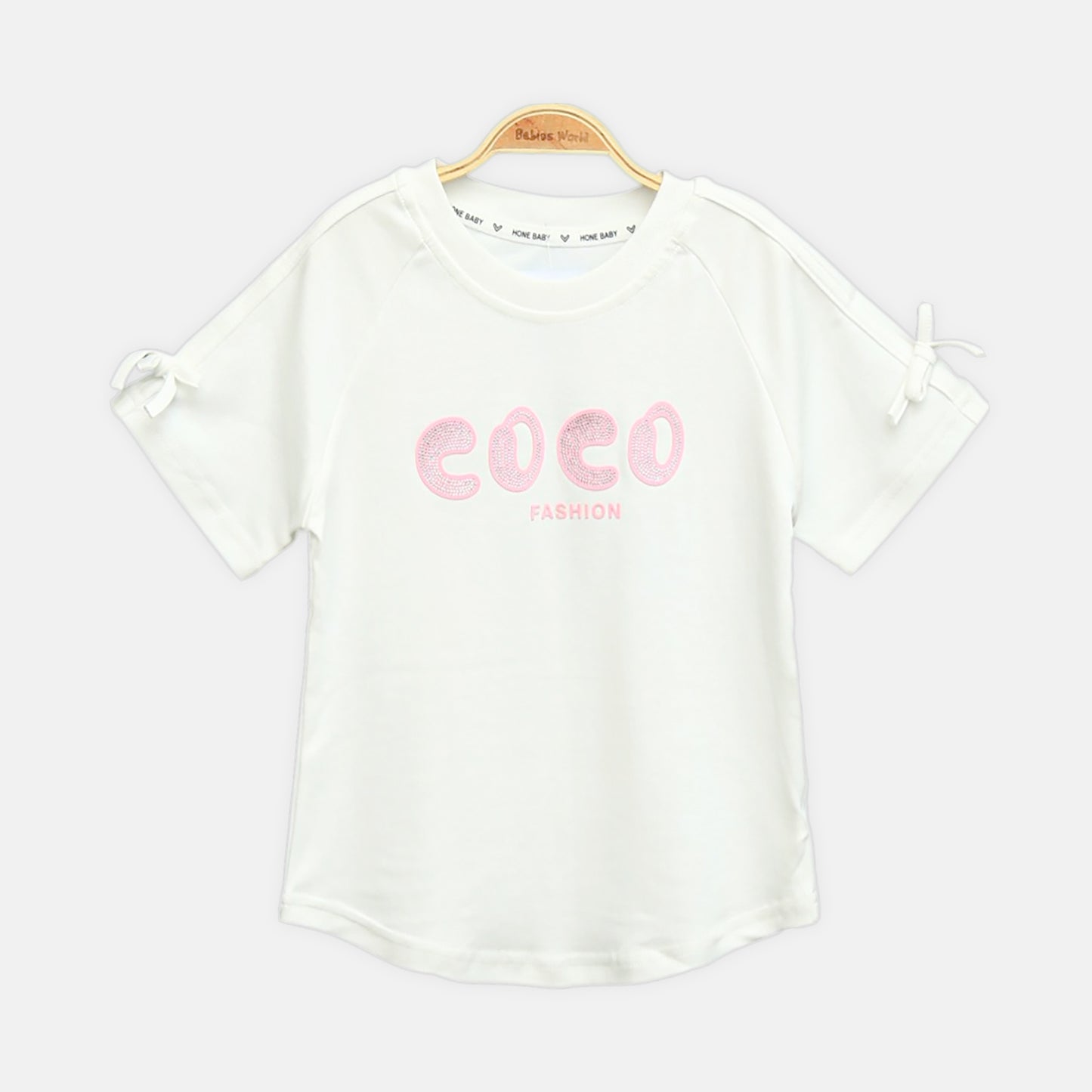Coco Blossom Set - White N Pink