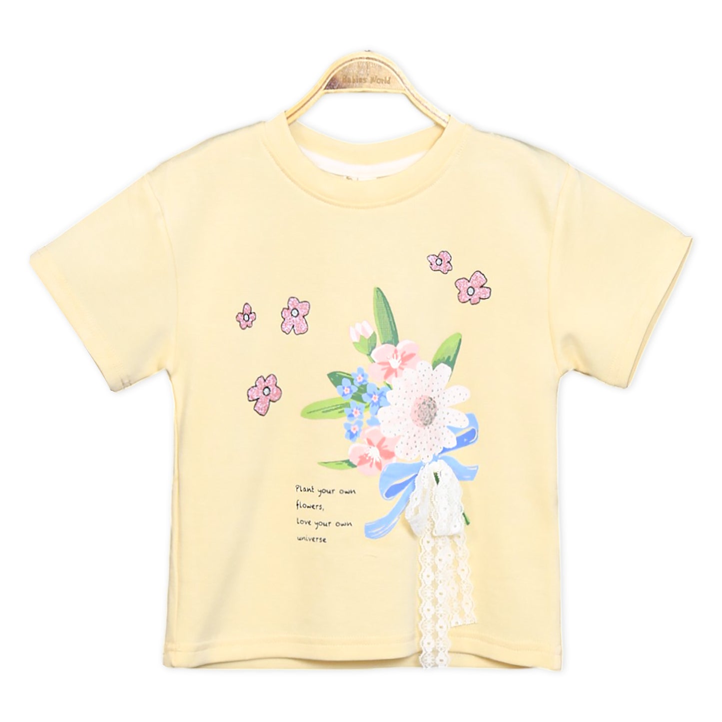 YELLOW FLORAL UNIVERSE SUIT