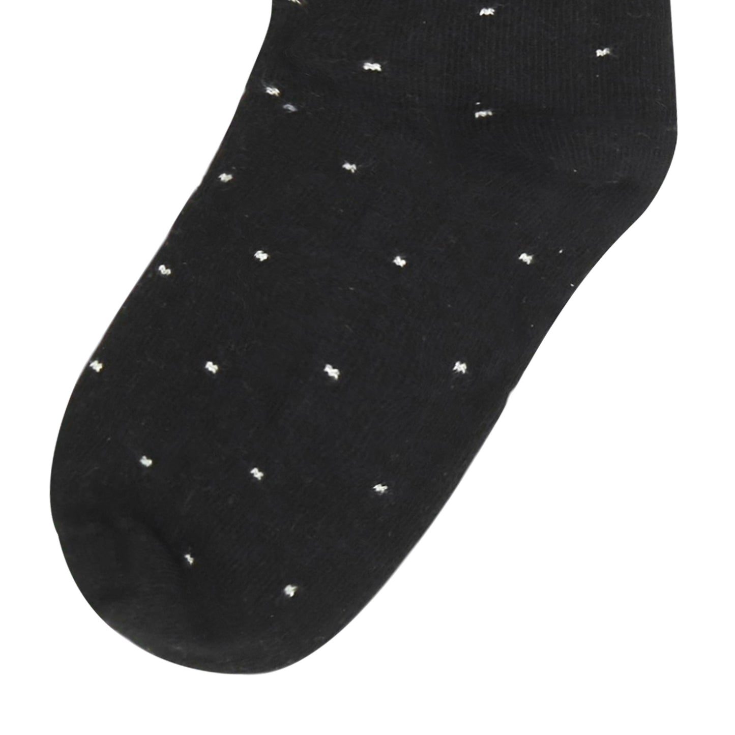 BLACK POLKA DOT GIRL SOCKS