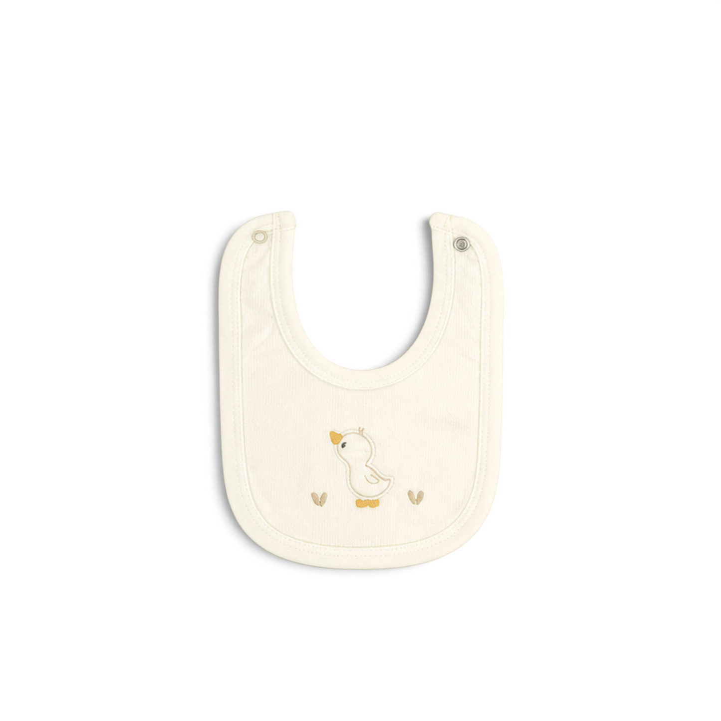CREAM AND YELLOW DUCK PRINT BABY BOY GIFT SET