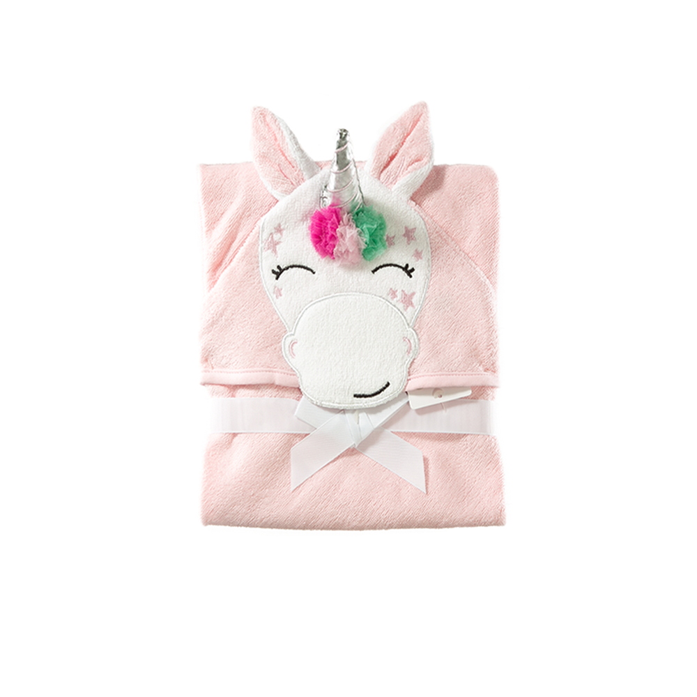 ANIMAL HOODED BATH TOWEL