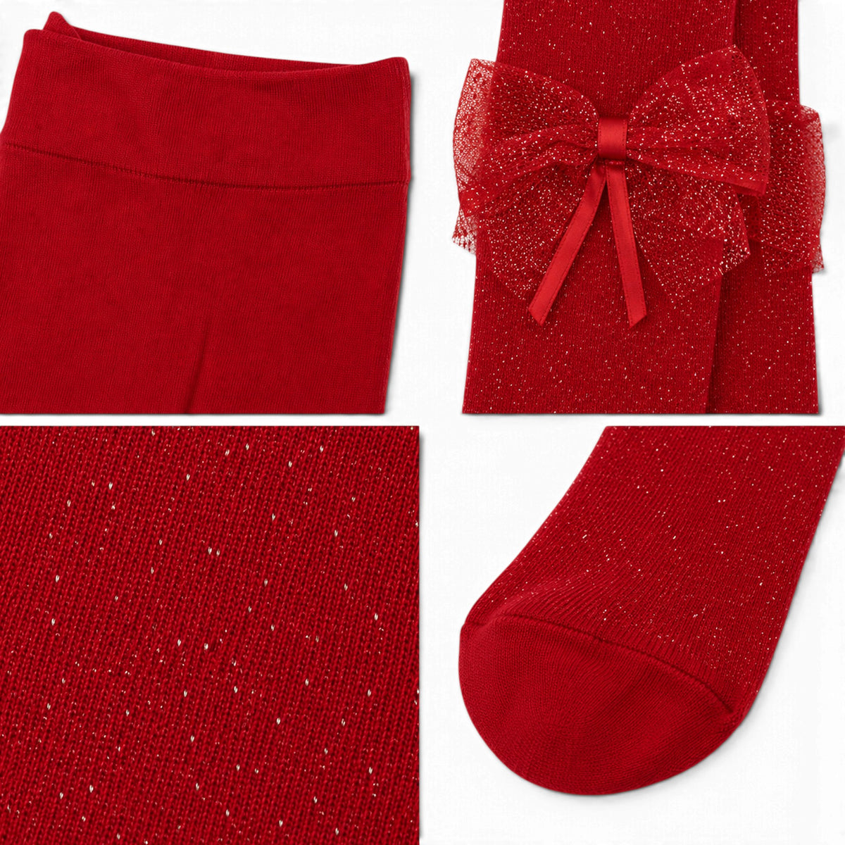 LEGGINGS RED BOW
