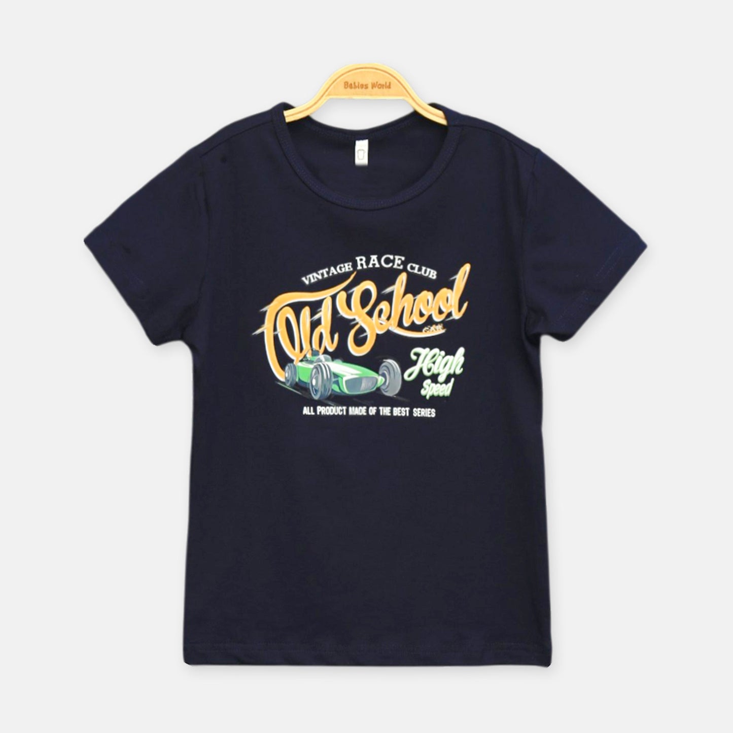 Black See You Tee