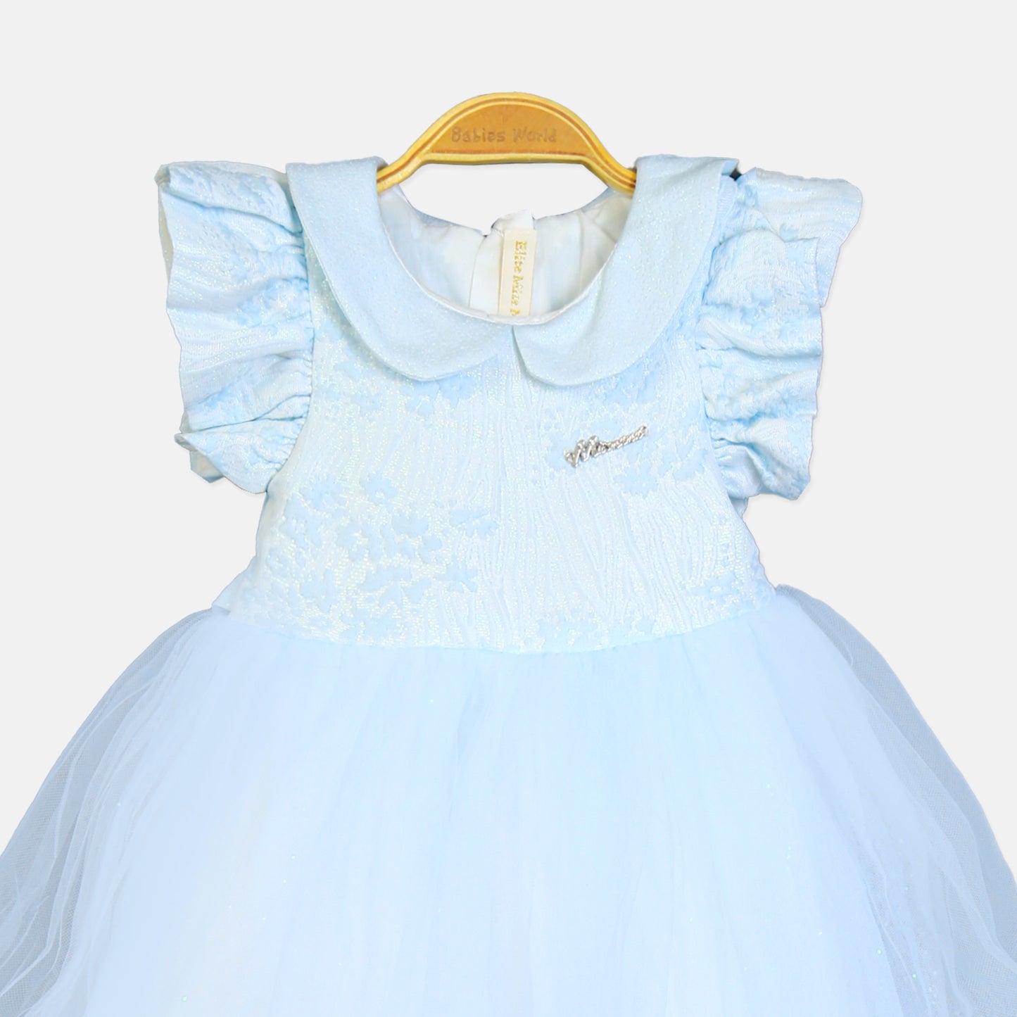BALALAN CONTRAST TULLE FROCK
