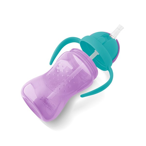 Farlin Sipper Cup With Handle Purple - 270ml