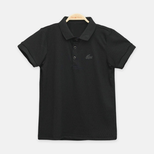 Lacoste Black Kid Tee