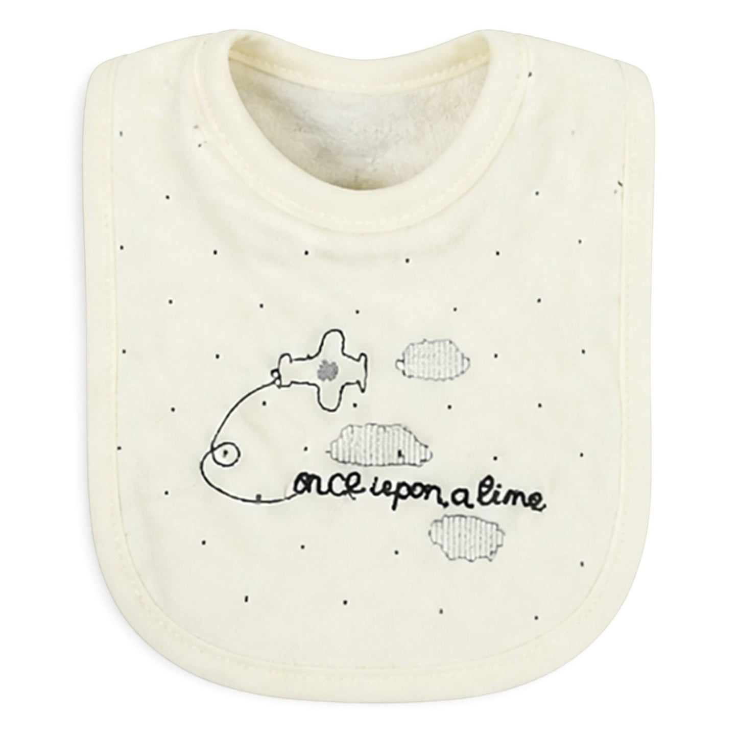 CHARMING BABY BIBS PK-2 & 2 BOOTIES