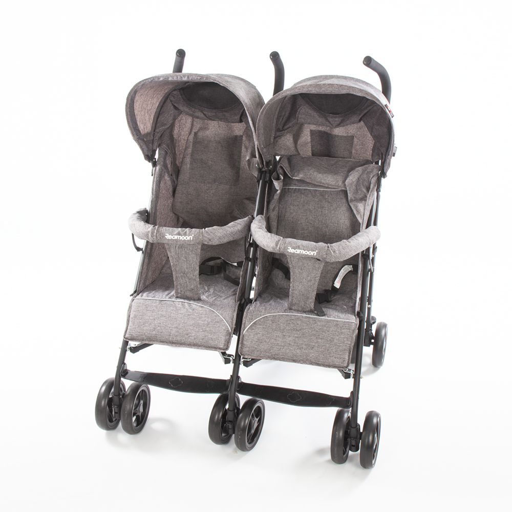 TWINS BUGGY-GREY