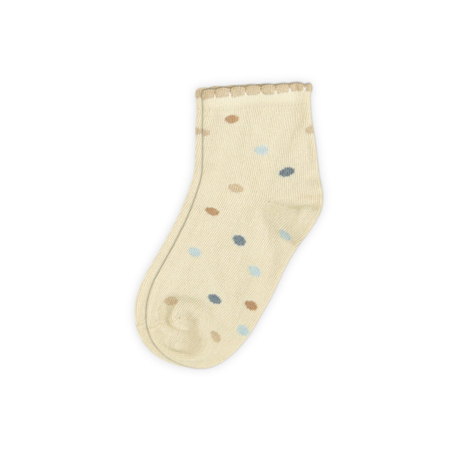 MULTICOLOR POLKA DOT GIRL SOCKS