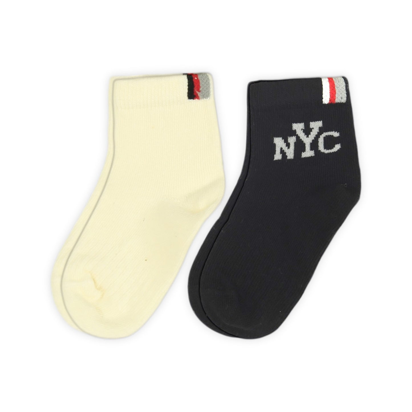 NYC ANKLE BOY SOCKS PK-2