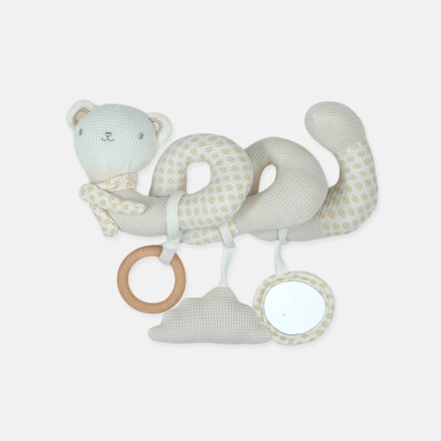 SOFT SENSORY COT SPIRAL - BIEGE