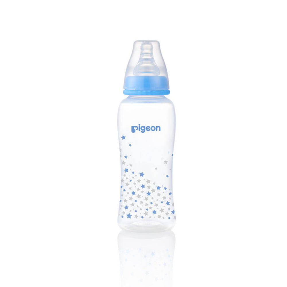 PP STREAM LINE PRINTED BOTTLE 250, BLUE