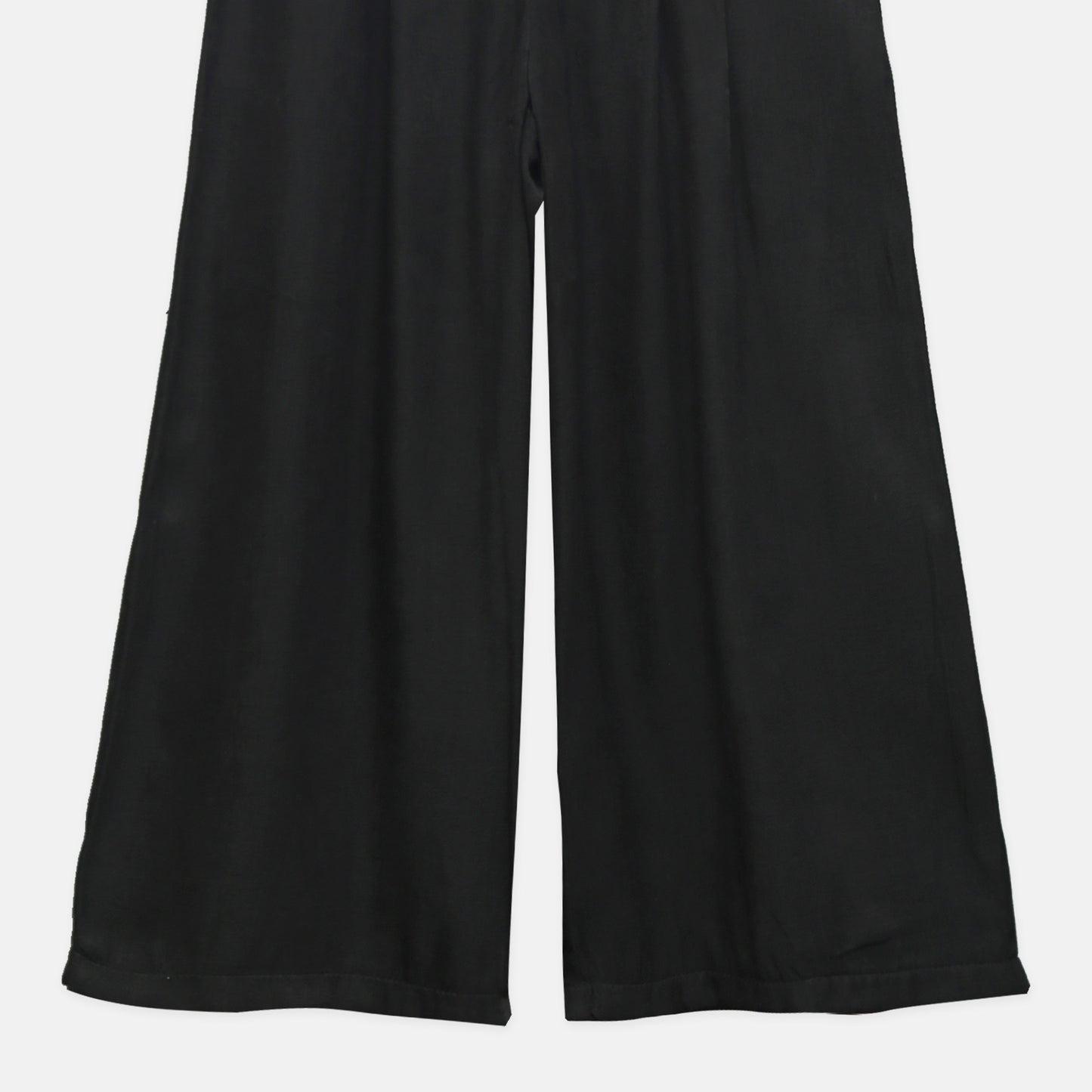 Black Wide-Leg Trousers