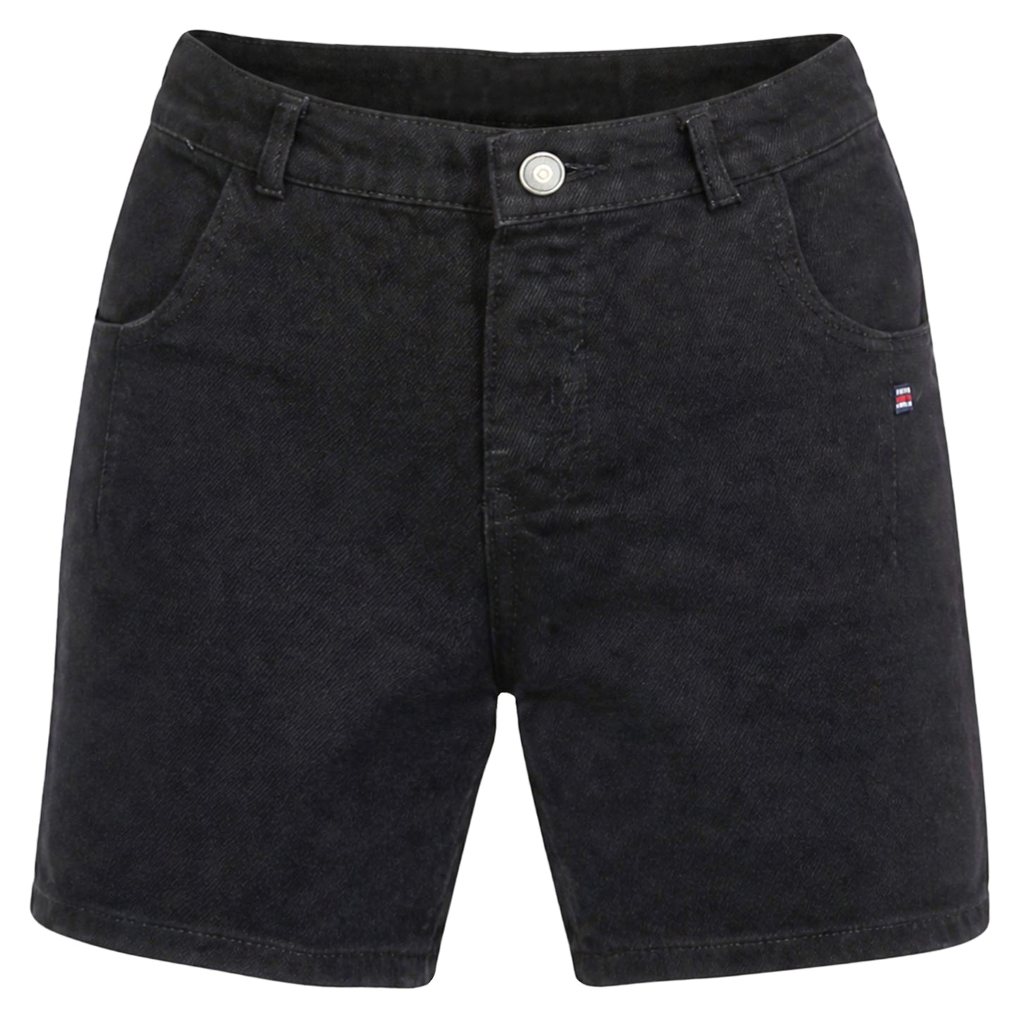 BOY BLACK DENIM SHORT BERMUDA