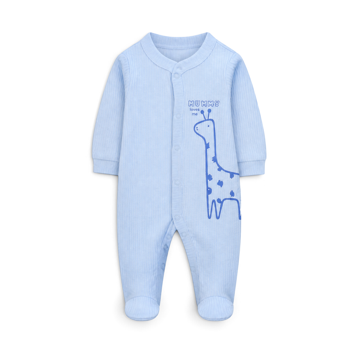 GIRAFFE SLEEP SUITS BOYS PK-3
