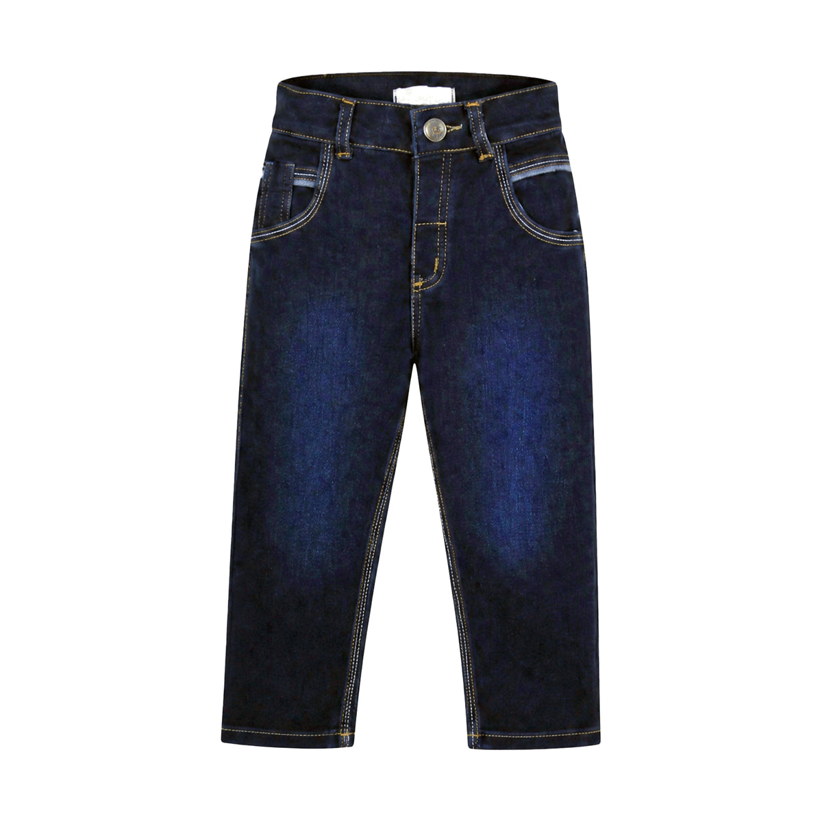 DARK WASH DENIM BOY JEANS