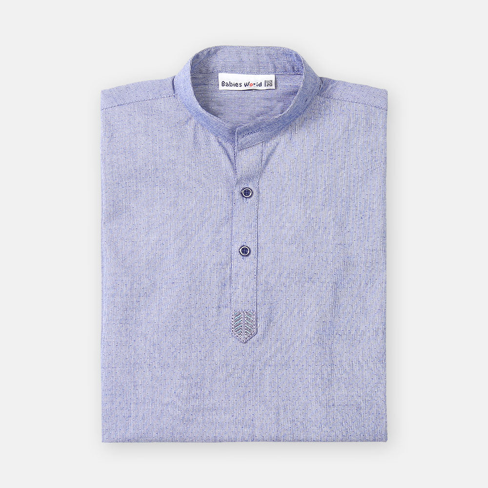 KURTA PAJAMA LIGHT BLUE