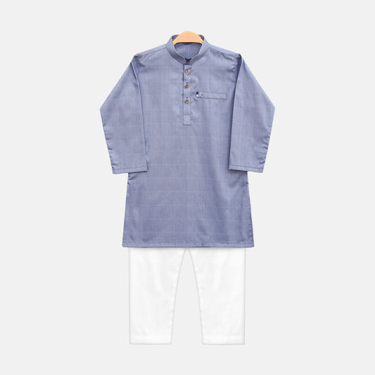 KURTA PAJAMA BLUE
