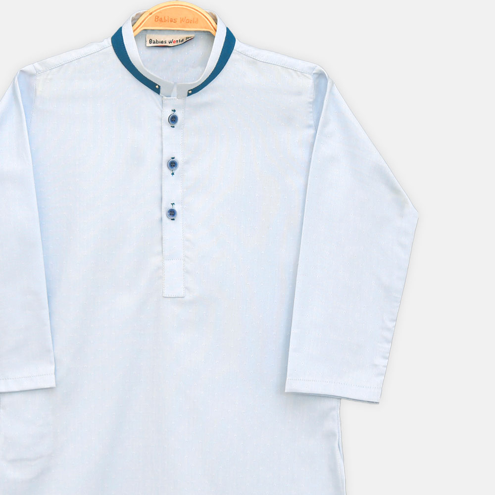 KURTA PAJAMA SKY BLUE