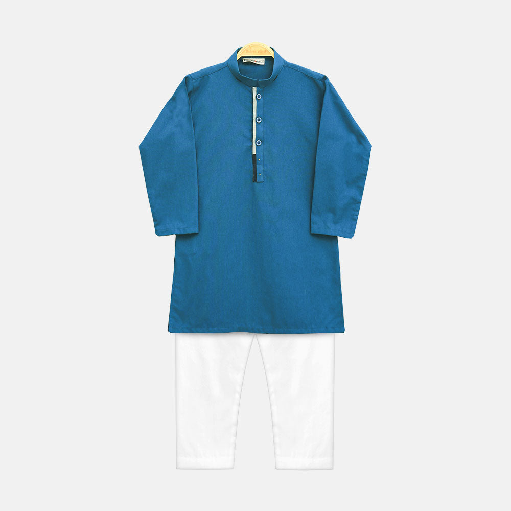 KURTA PAJAMA DARK BLUE