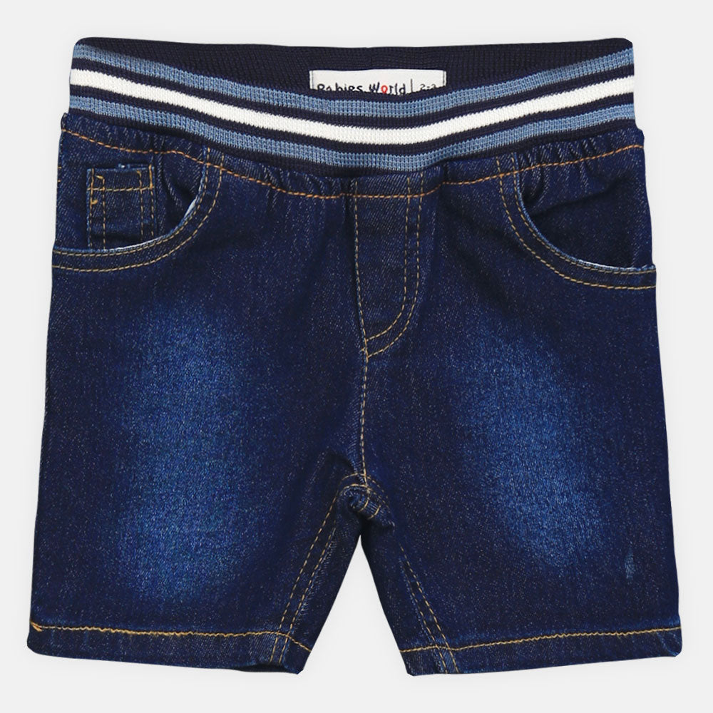 BOY SHORT BLUE DENIM