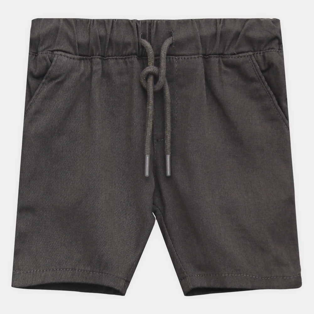 BOY SHORT DARK GREY DENIM