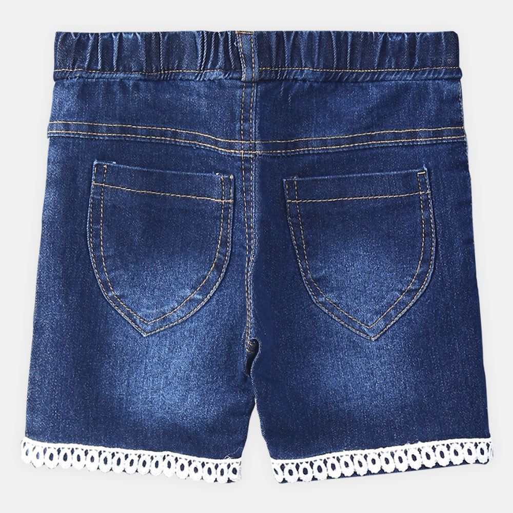 GIRL SHORT DARK BLUE