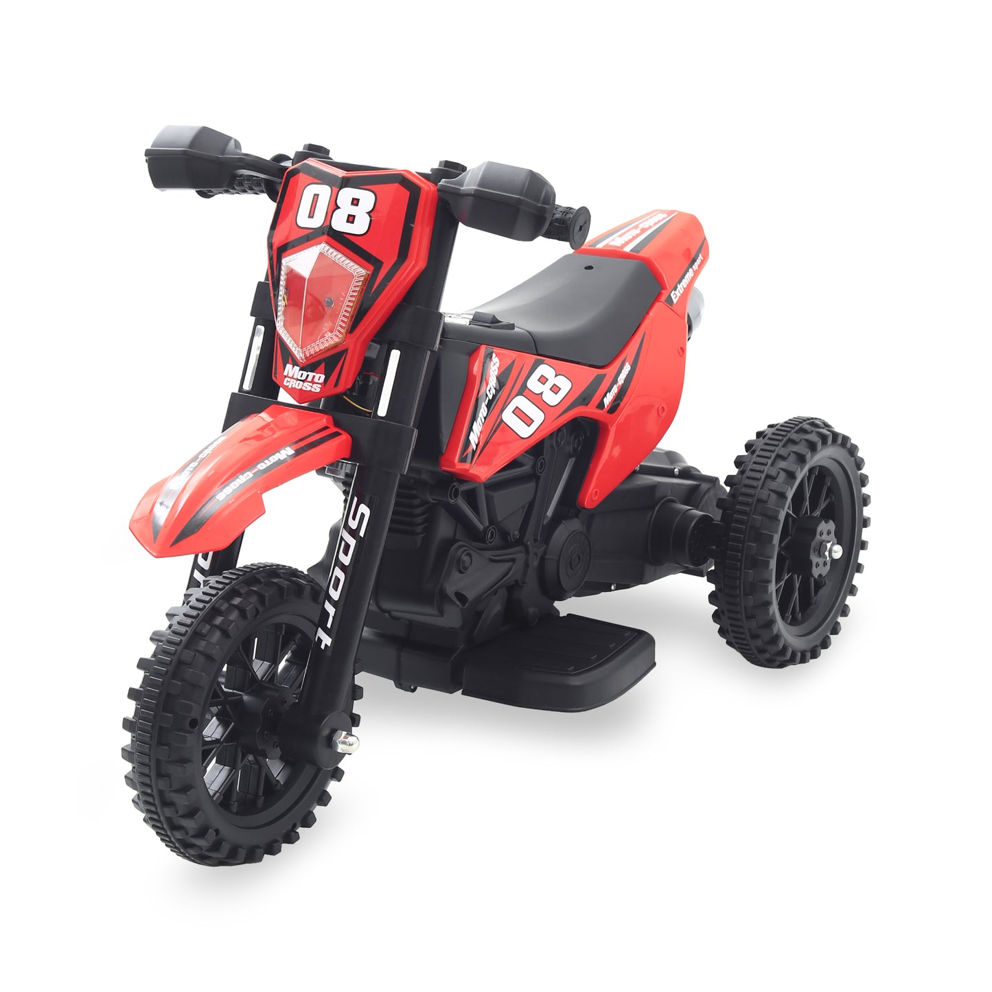 BATTERY BIKE RED KIDS SPORTY BATTERY RIDE-ON