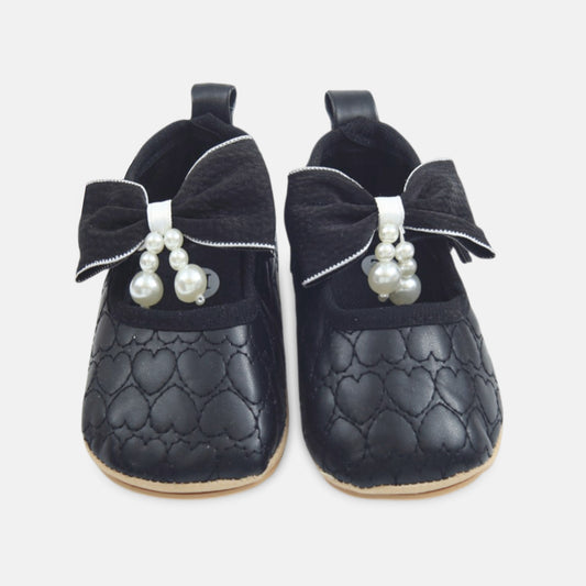 Black Pearl Bow Pre-Walker