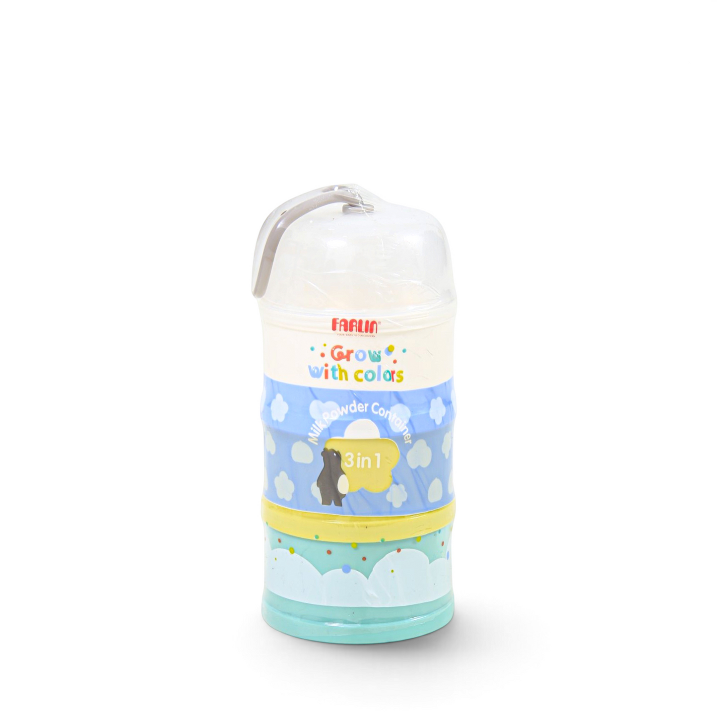 Farlin Milk Container Grow With Colors Green