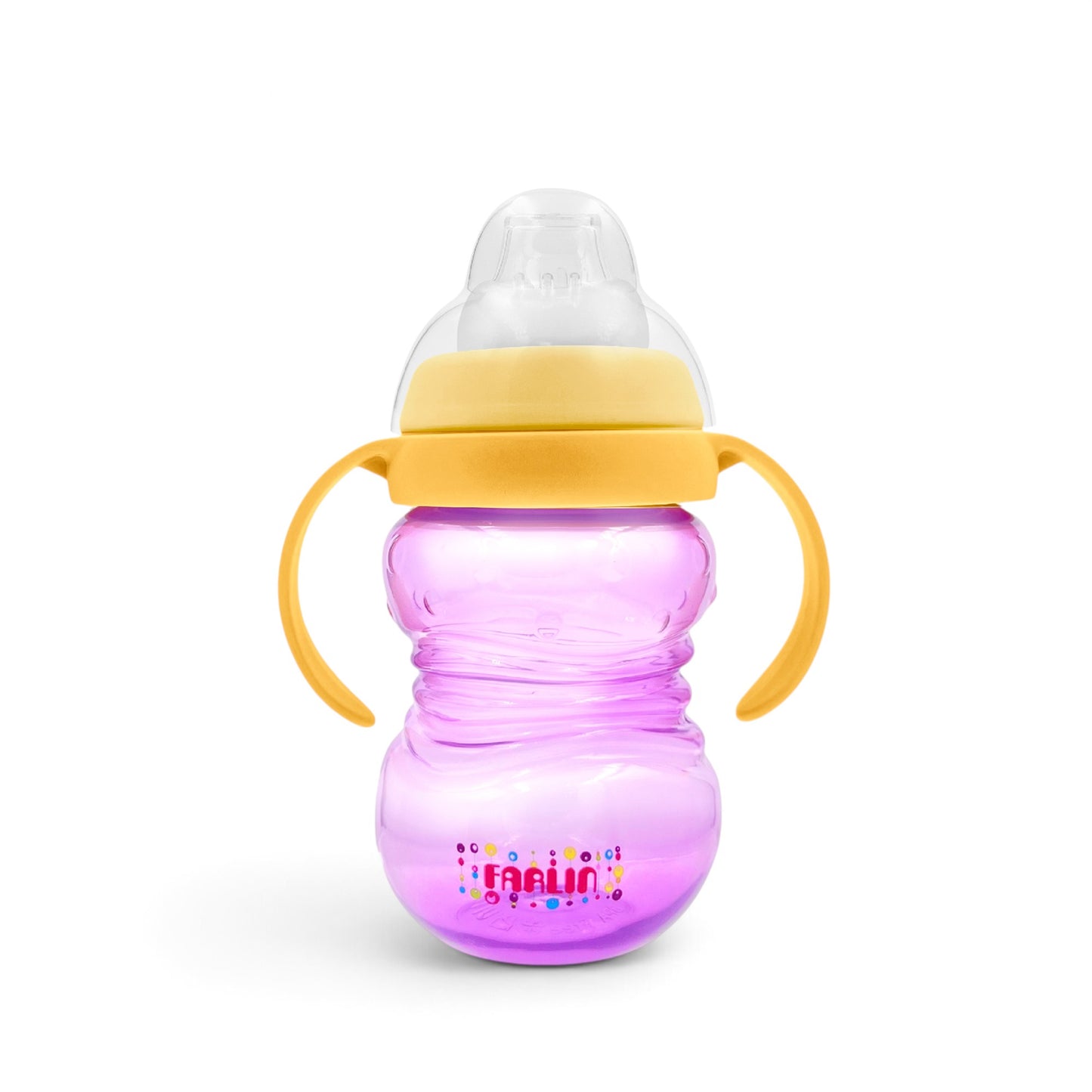 Farlin Spout Cup With Handles Purple - 240ml