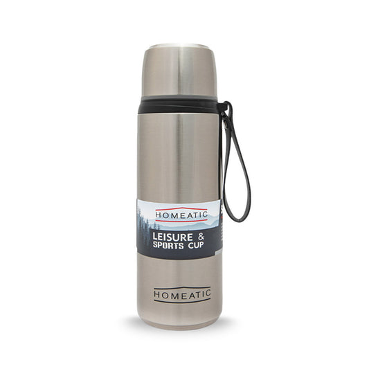 STEEL WATER BOTTLE 750 ML SILVER