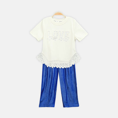 Gucci Glitter Set - White & Blue